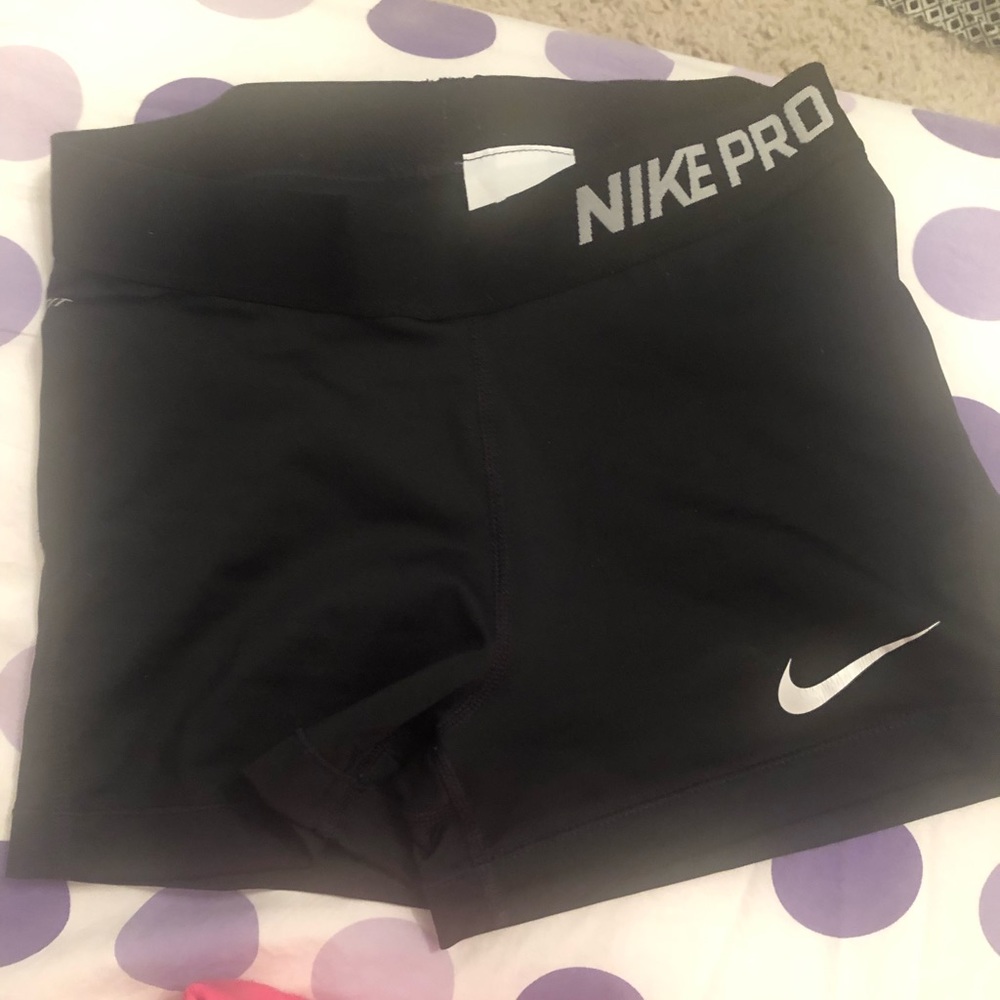 black nike pro spandex